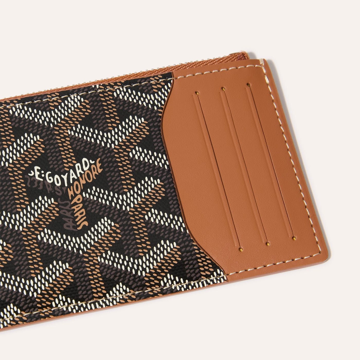 Bourbon zipped card holder - Image 3